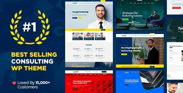 Consulting-Theme-GPLMYKART Consulting Theme GPL v6.5.12 – Business, Finance WordPress Websites - Image 1