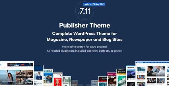 Publisher-Theme-GPLmykart Publisher Theme GPL v7.12.0-RC2 – Magazine Blog Newspaper and Review - Image 1