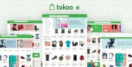 Tokoo Theme GPL v1.1.15 – Electronics Store WooCommerce Theme for Affiliates, Dropship and Multi-vendor Websites