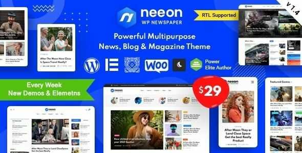 Neeon-WordPress-News-Magazine-Theme-gpl Neeon Theme GPL - Image 1